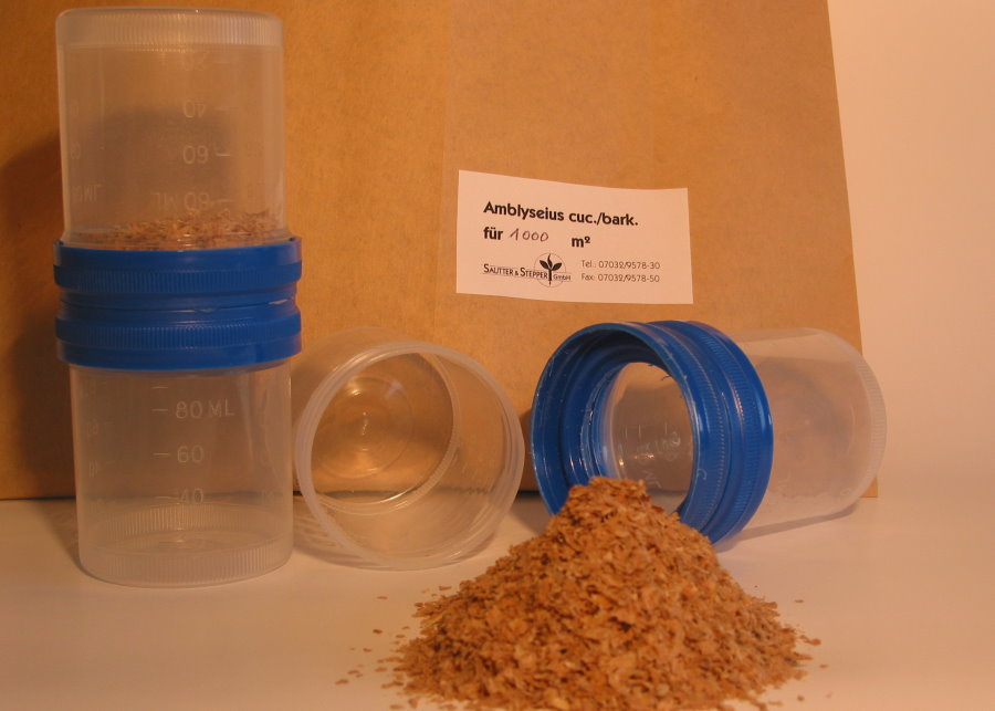 Qualitätskontrolle der Raubmilben (© S&S)