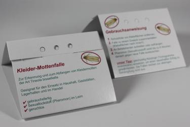 Kleidermotten-Falle  6 Pckg. mit je 2 Fallen 