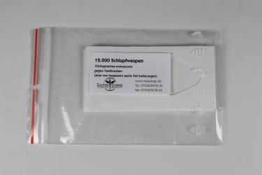 Trichogramma evan. g.Textilmotten 6 Lief. je 4 Kärtchen 