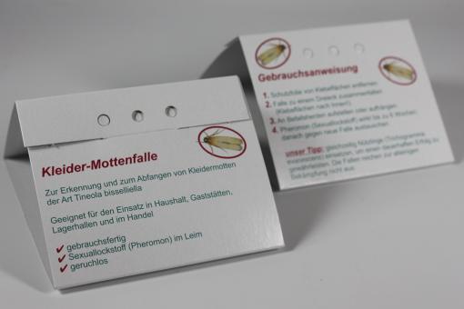 Kleidermotten-Falle  6 Pckg. mit je 2 Fallen 
