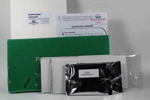Deltafalle"Apfelwickler"incl.2x Pheromon/2x Leimtafel 